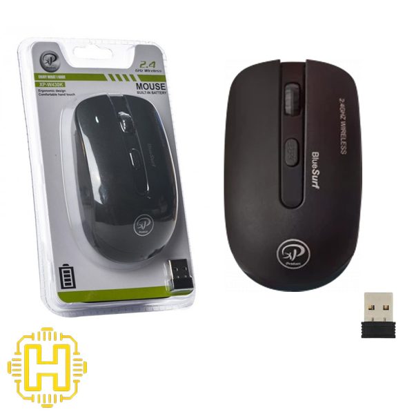 موس بیسیم ایکس پی Mouse Wireless XP W430K