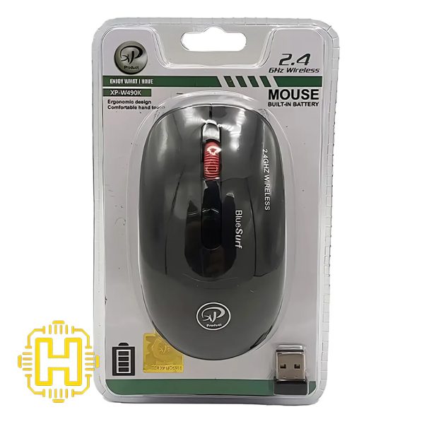 موس بیسیم ایکس پی Mouse Wireless XP W490K