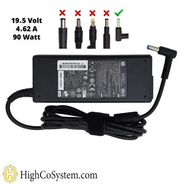 ADAPTER HP 19V 4.62A Blue pin 4