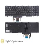 کیبورد لپ تاپ دل KEYBOARD LAPTOP DELL Precision 3510