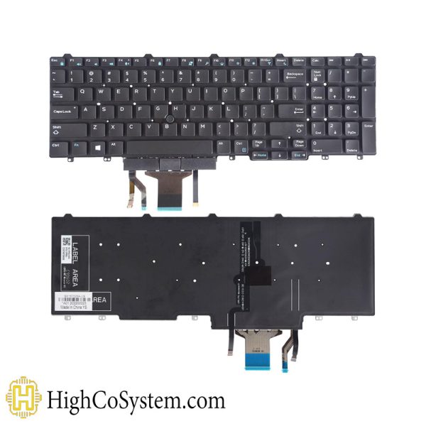 کیبورد لپ تاپ دل KEYBOARD LAPTOP DELL Precision 3510
