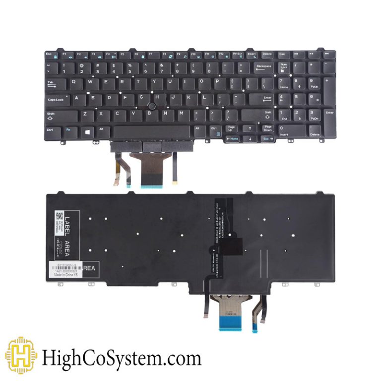 کیبورد لپ تاپ دل KEYBOARD LAPTOP DELL Precision 3510