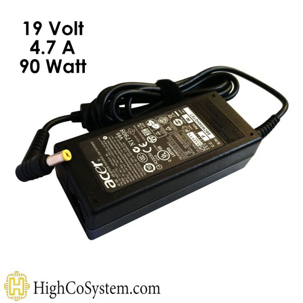 شارژر لپ تاپ ACERمدل 19V 4,7A (90W)