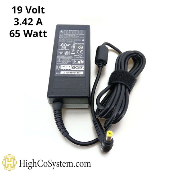 شارژر لپ تاپ ACER مدل 19V 3.42A (65W)