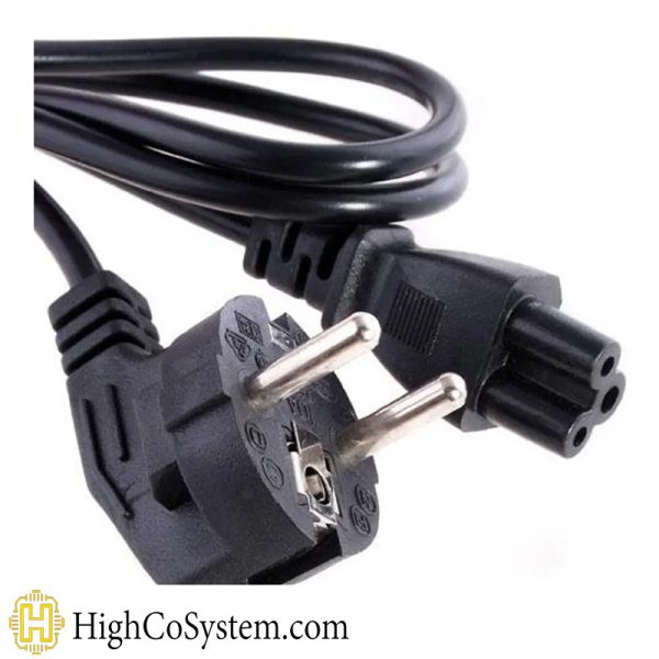 کابل برق آداپتور  لپ تاپ سر فیش سه تایی 1.5M