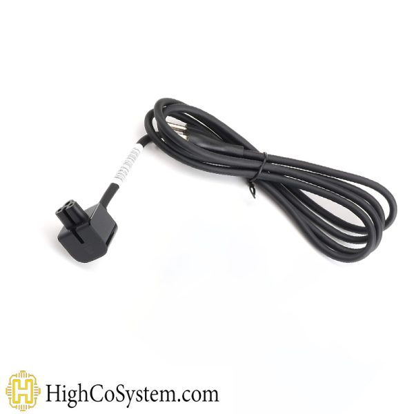 کابل برق اورجینال آداپتور  لپ تاپ سر فیش سه تایی سر کج 1.5M