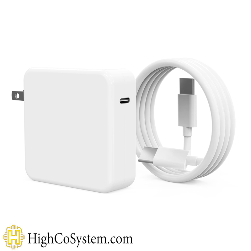 adapter apple magsafe 3 61w 1 شارژر لپ تاپ اپل تایپ سی 61 وات