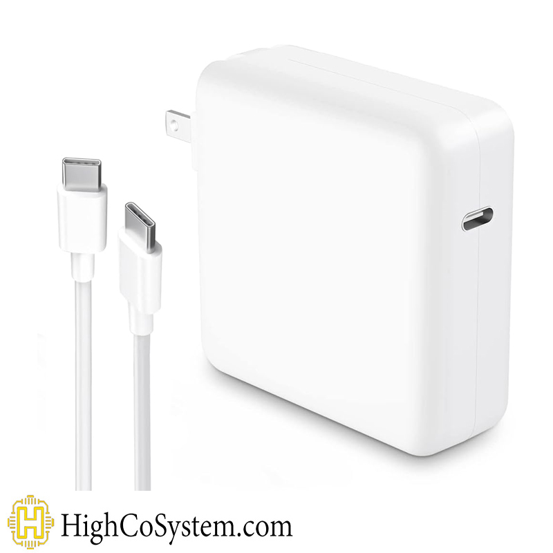adapter apple magsafe 3 87w شارژر لپ تاپ اپل 87 وات TYPE-C