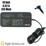 شارژر لپ تاپ ایسوس 19 ولت 6.32امپر نرمال