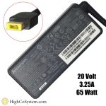 شارژر لپ تاپ لنوو 20ولت 3.25 امپر usb