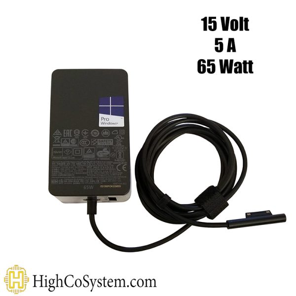 شارژر سرفیس 15 ولت 4 آمپر