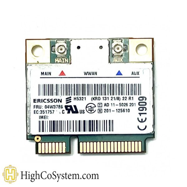 ماژول WWANسیم کارت لپ تاپ LENOVO مدل  04W3786