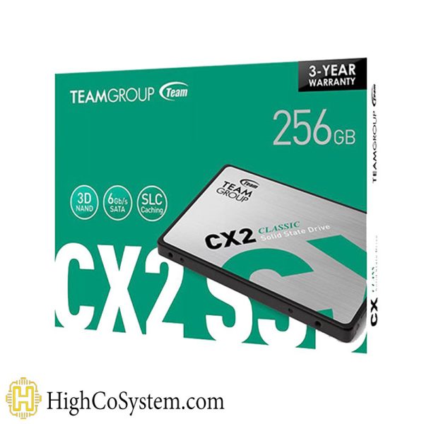حافظه SSD برند TEAMGROUP مدل  CX2 SATA 256G