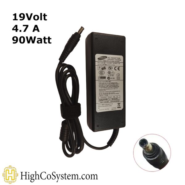 شارژر لپ تاپ SAMSUNG 19V 4,74A (90W)