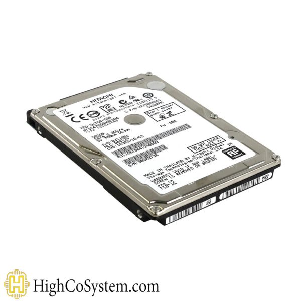هارد لپ تاپ اینترنال HITACHI مدل 5K750-500 2,5 INCH ظرفیت 500 گیگابایت
