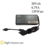 شارژر لپ تاپ LENOVO 20V 6.75A USB