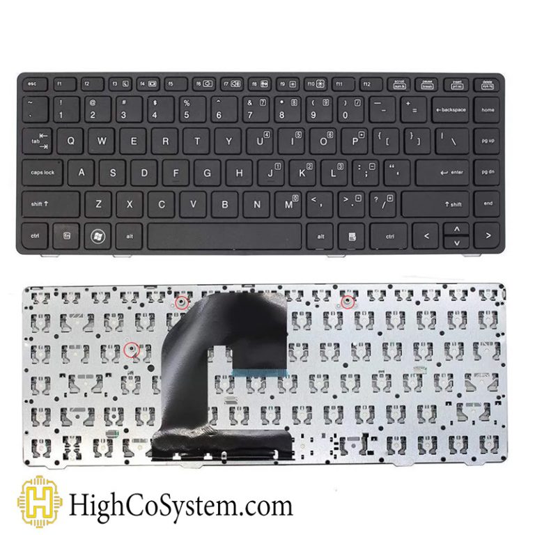 کیبرد لپ تاپ HP ELITEBOOK 8460P