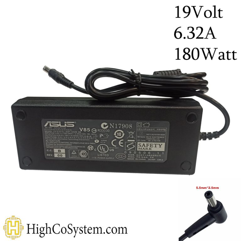 شارژر لپ تاپ ASUS 19V 6.32A NORMAL BIG