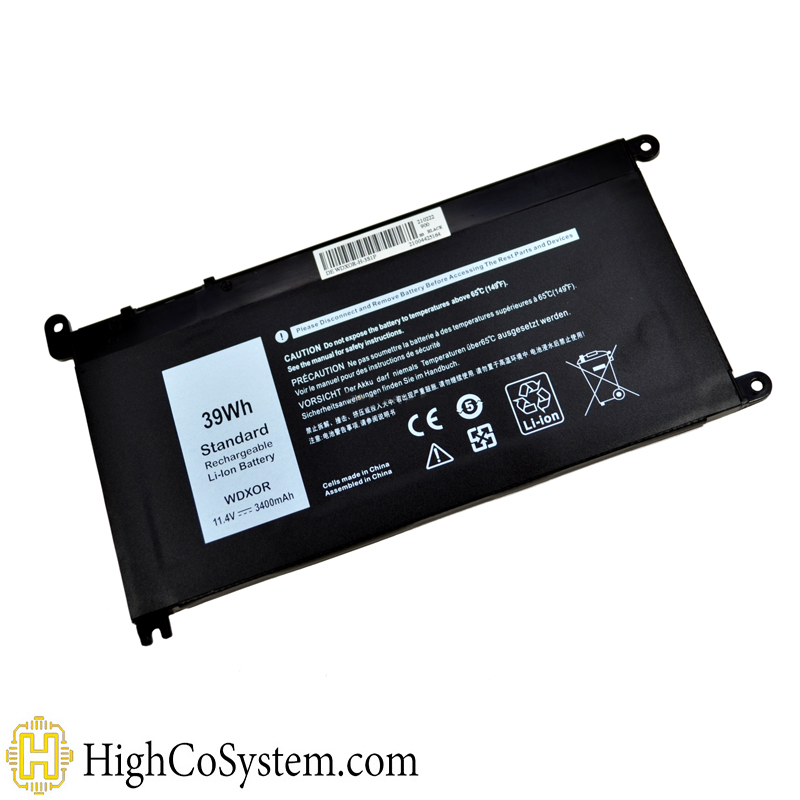battery dell ins 5567 wdxor باتری لپ تاپ DELL INSPIRON 5567 WDXOR