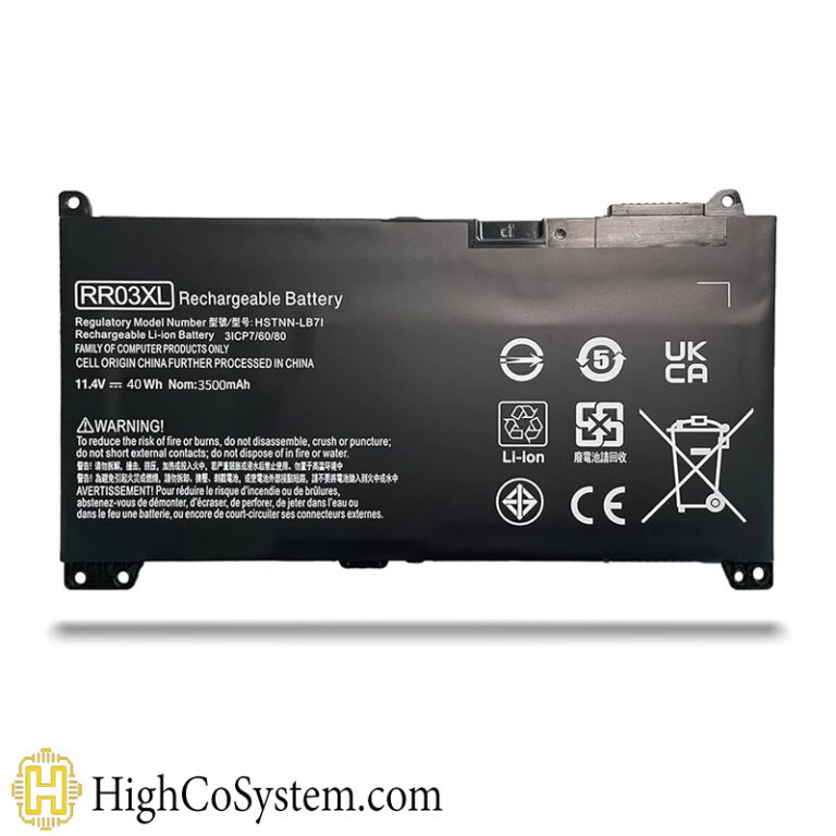 باتری لپ تاپ hp 450 g5 rr03xl